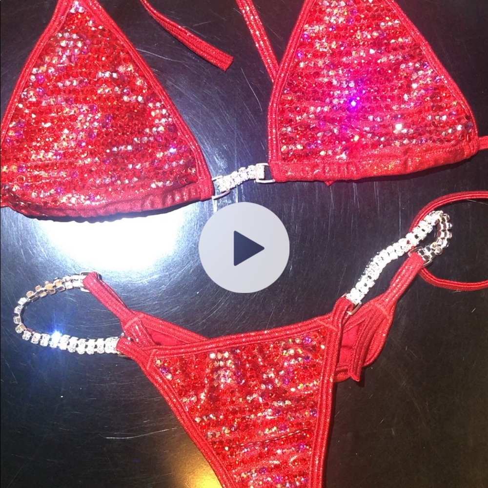 Stunning Custom angel competition bikini